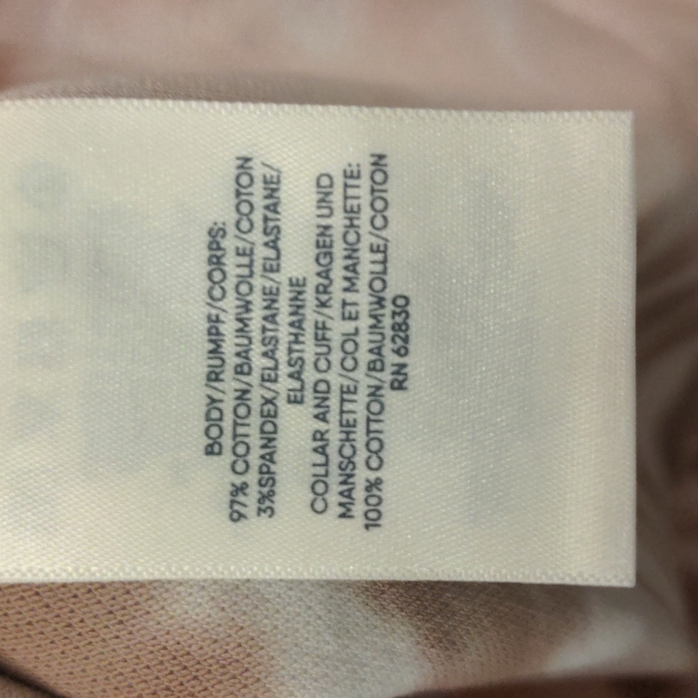 LANDS' END TIE DYE POLO 1X - Picture 6 of 9
